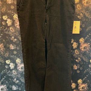 Old Navy Black Extra High-Rise Flare Trouser Jeans